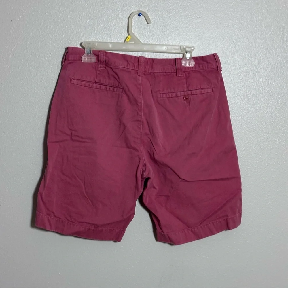 J.Crew Men Pink Twill Stanton Chino‎ Shorts Classic Fit size 32.